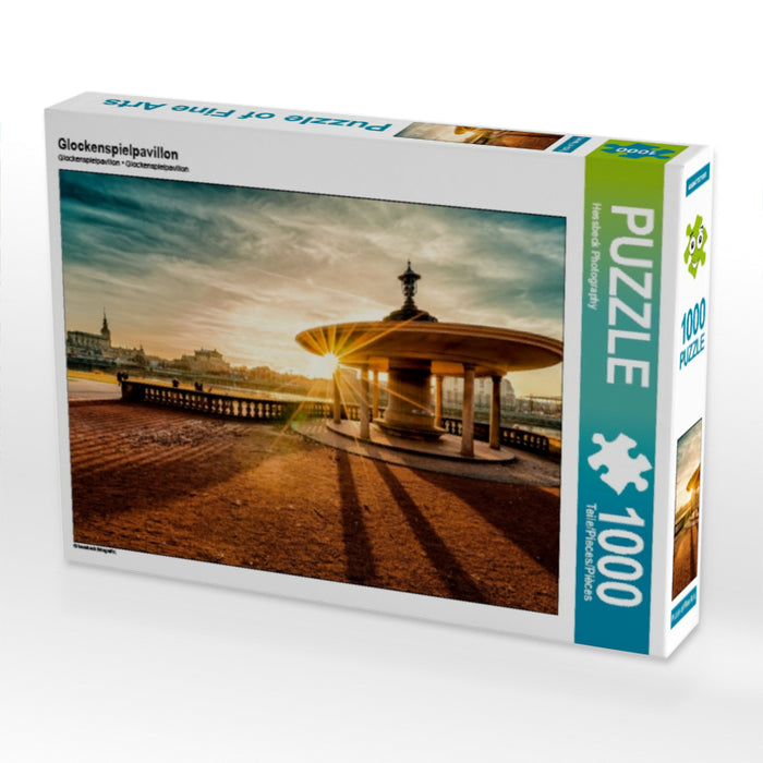 Glockenspielpavillon 1000 Teile Puzzle quer - CALVENDO Foto-Puzzle'