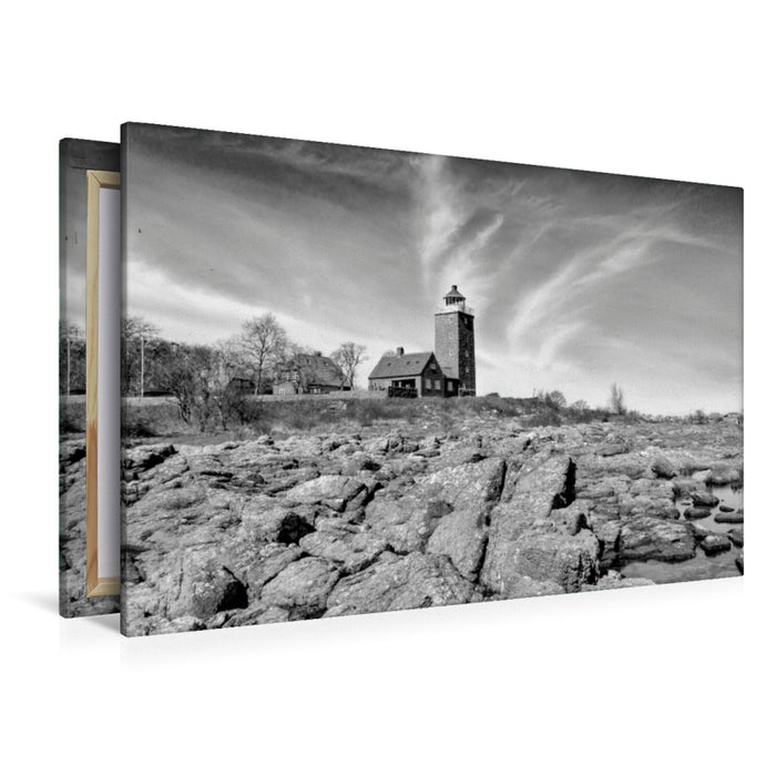 Premium Textil-Leinwand Svaneke Fyr