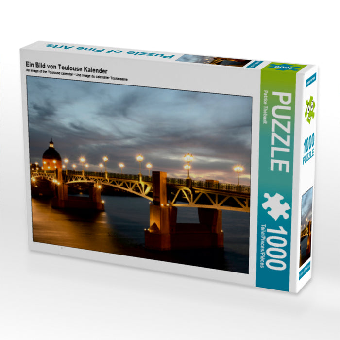 Ein Bild von Toulouse Kalender 1000 Teile Puzzle quer - CALVENDO Foto-Puzzle'