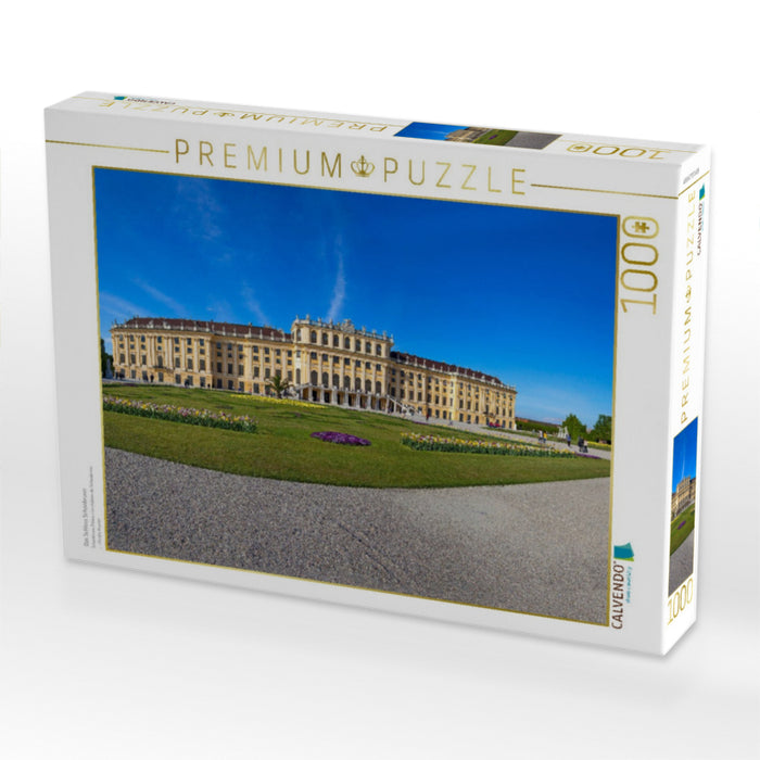 Das Schloss Schönbrunn - CALVENDO Foto-Puzzle'