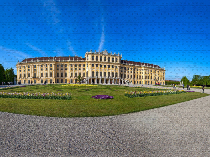 Das Schloss Schönbrunn - CALVENDO Foto-Puzzle'