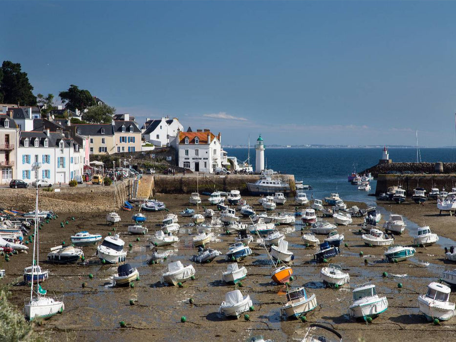 Hafen von Sauzon - CALVENDO Foto-Puzzle'