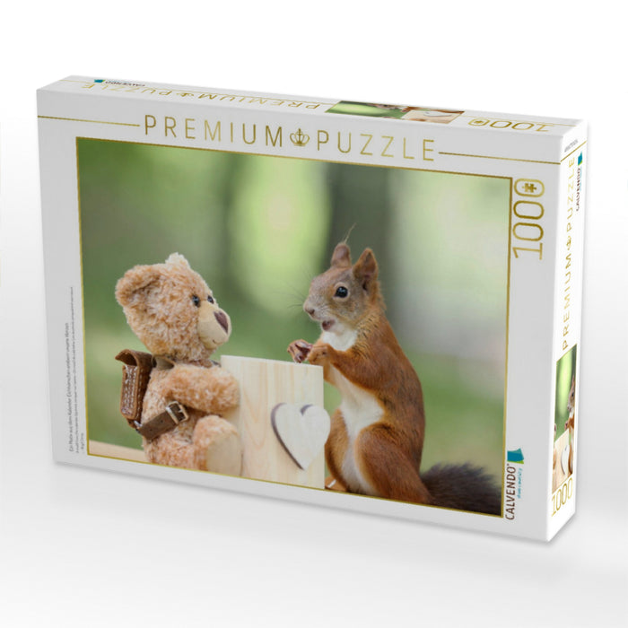 Ein Motiv aus dem Kalender Eichhörnchen erobern unsere Herzen - CALVENDO Foto-Puzzle'