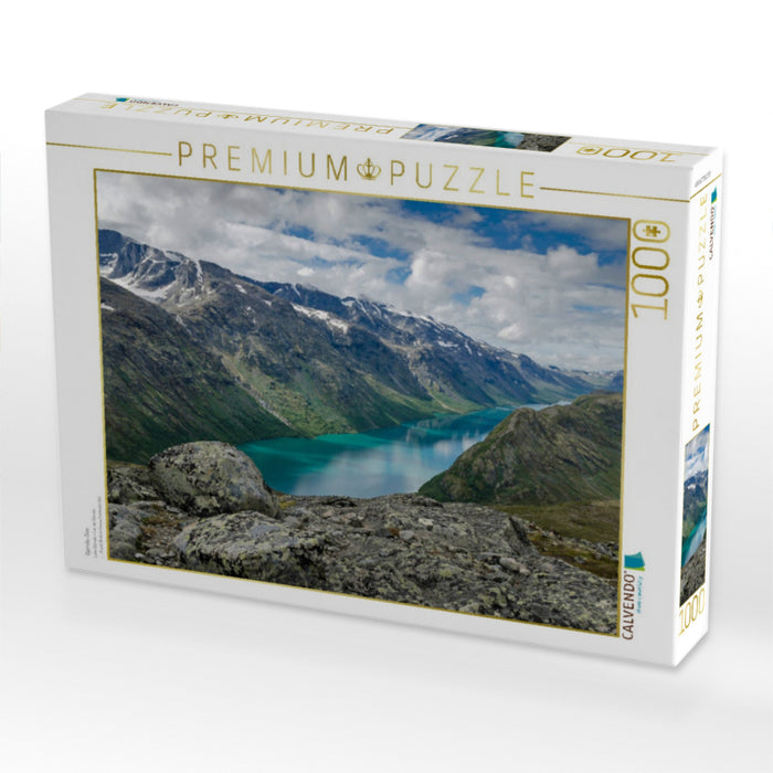 Gjende-See - CALVENDO Foto-Puzzle'