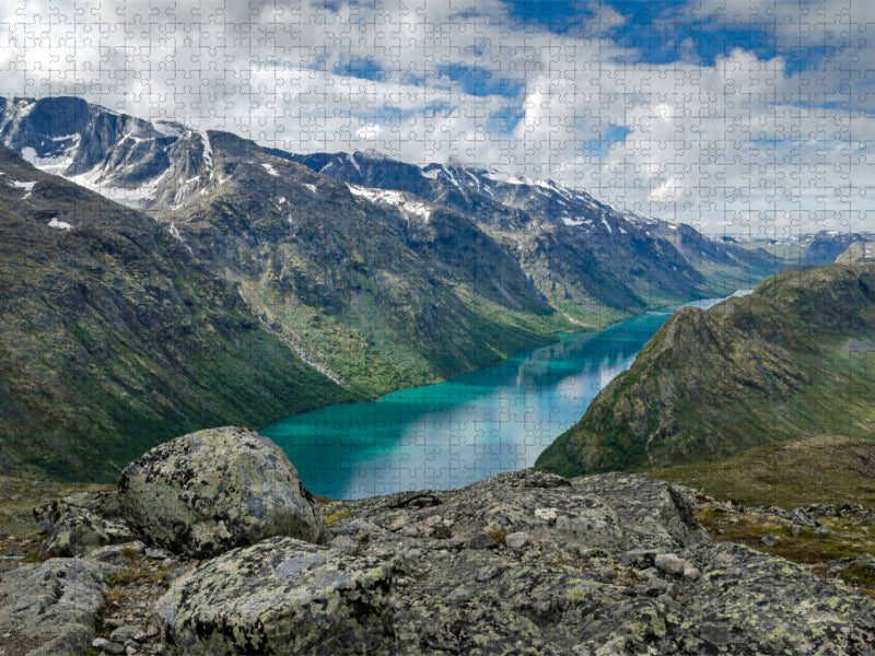 Gjende-See - CALVENDO Foto-Puzzle'