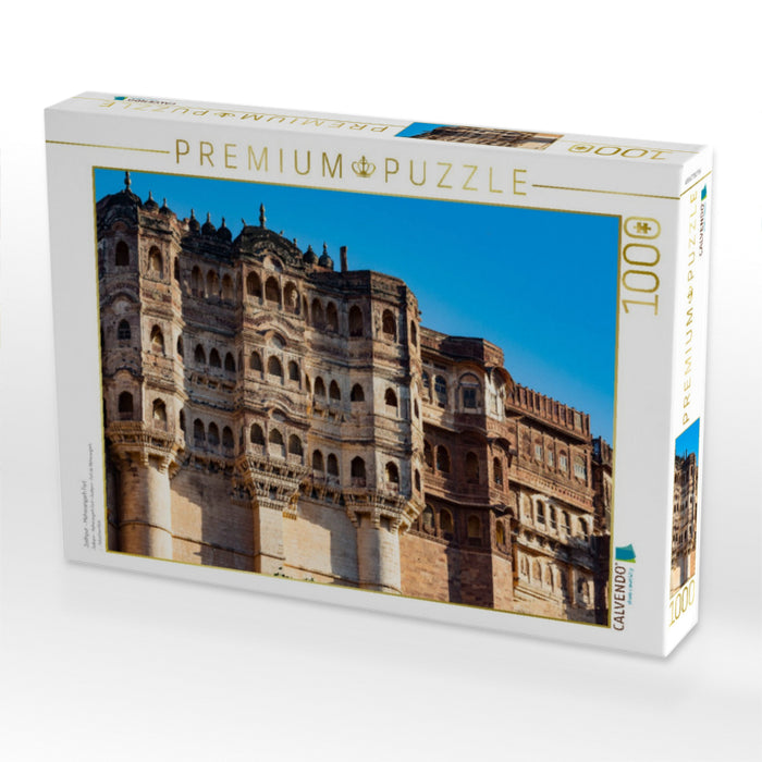 Jodhpur - Meherangarh Fort - CALVENDO Foto-Puzzle'