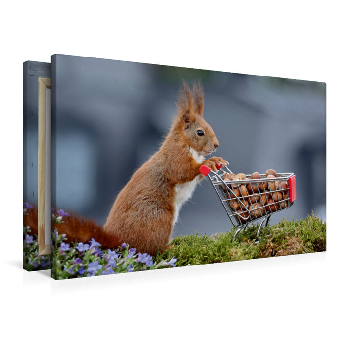 Toile textile premium Toile textile premium 120 cm x 80 cm paysage Luna lors de l'achat en gros 