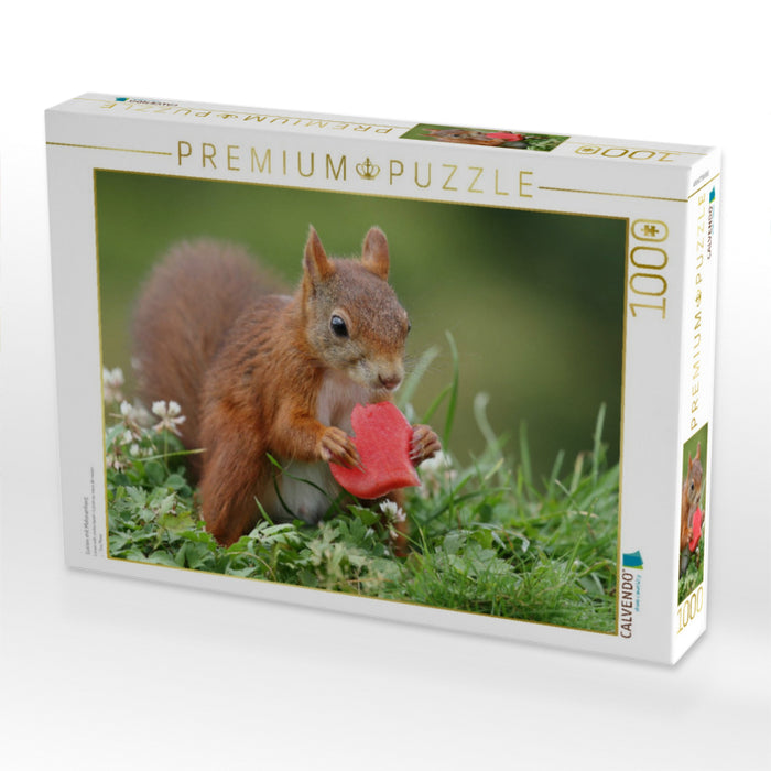Lucien mit Melonenherz - CALVENDO Foto-Puzzle'