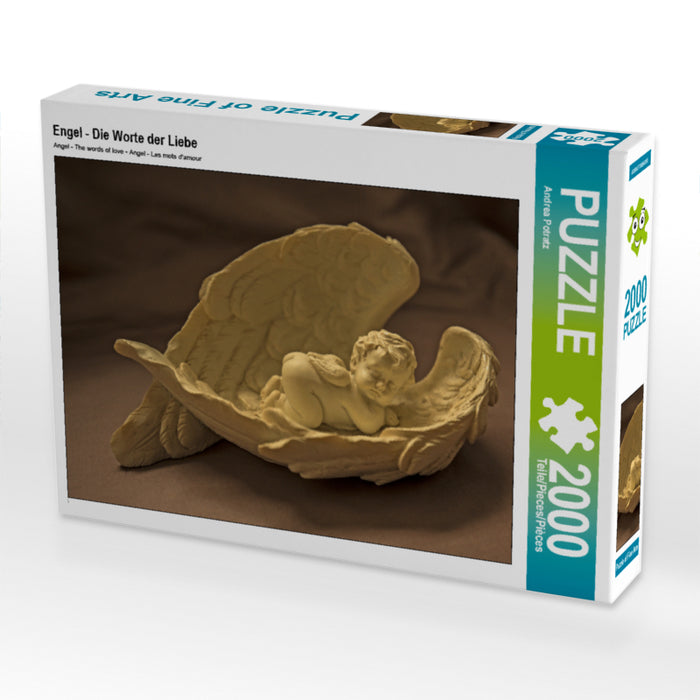 Ange - Les mots d'amour - Puzzle photo CALVENDO 
