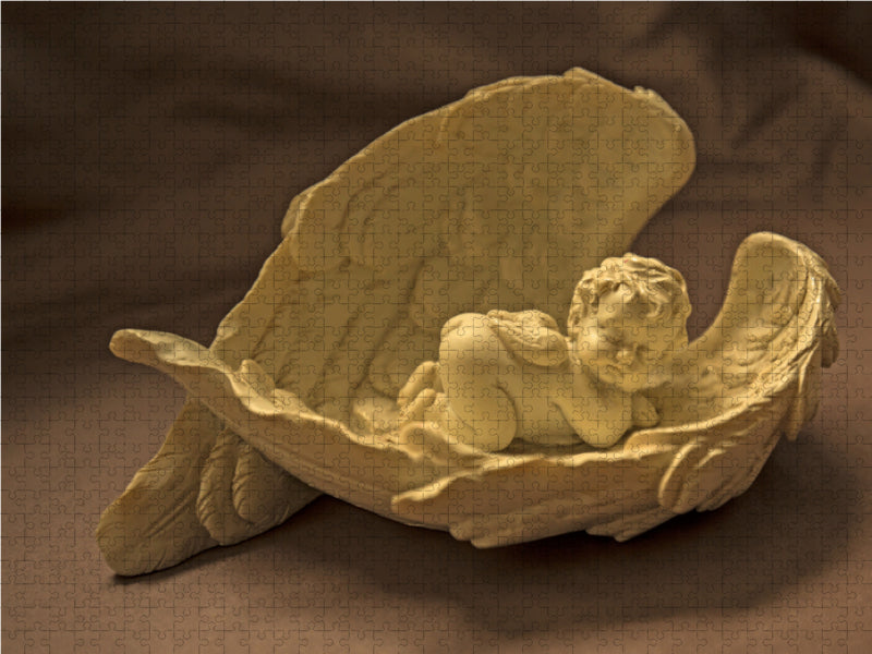 Ange - Les mots d'amour - Puzzle photo CALVENDO 