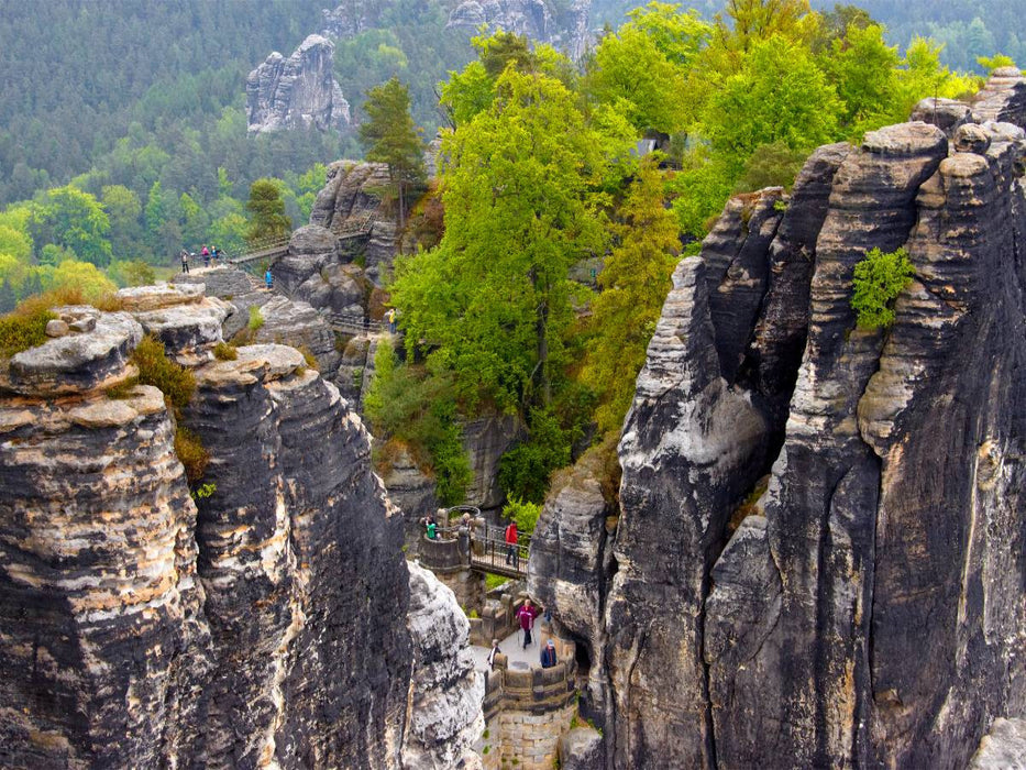 Felsenburg Neurathen im Elbsandsteingebirge - CALVENDO Foto-Puzzle'