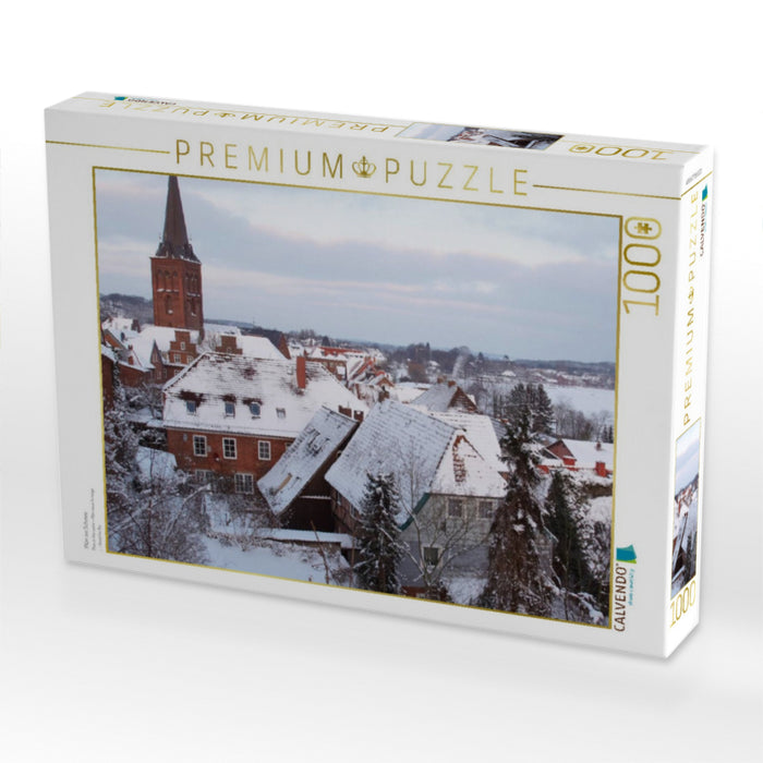 Plön im Schnee - CALVENDO Foto-Puzzle'