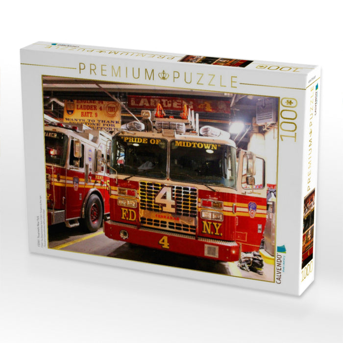 F.D.N.Y. Feuerwehr New York - CALVENDO Foto-Puzzle'
