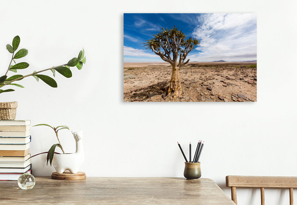 Toile textile haut de gamme Toile textile haut de gamme 120 cm x 80 cm paysage Parc national Namib-Naukluft, Namibie 