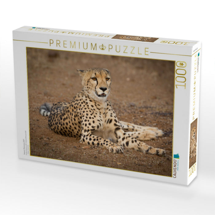 Gepard, Botswana 2017 - CALVENDO Foto-Puzzle'
