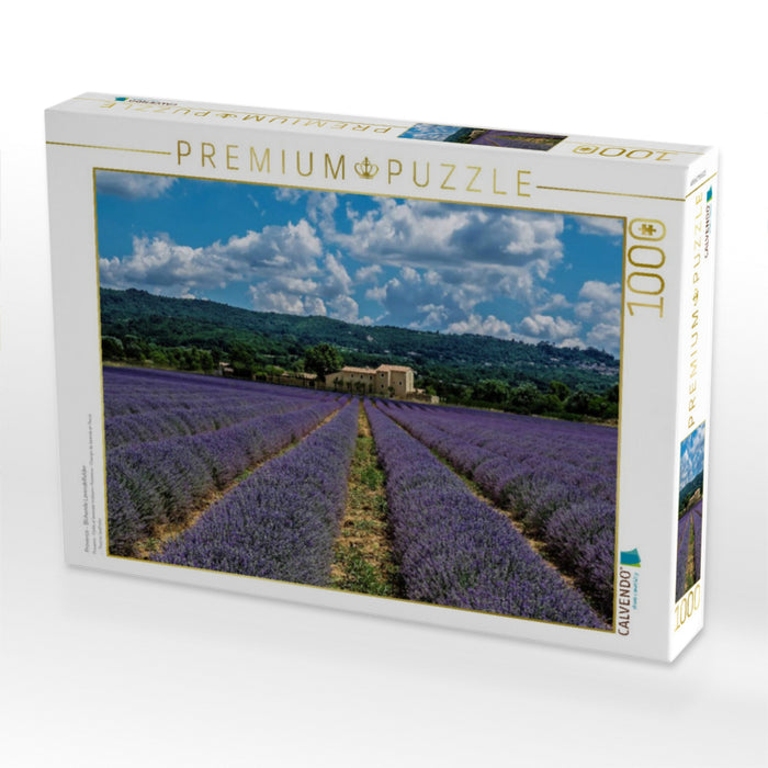 Provence - Blühende Lavendelfelder - CALVENDO Foto-Puzzle'