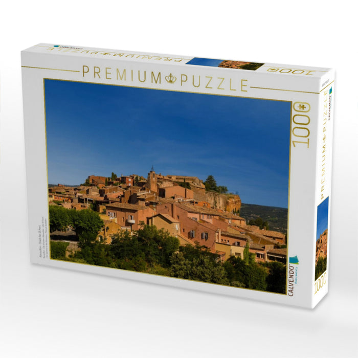 Roussillon - Stadt des Ockers - CALVENDO Foto-Puzzle'