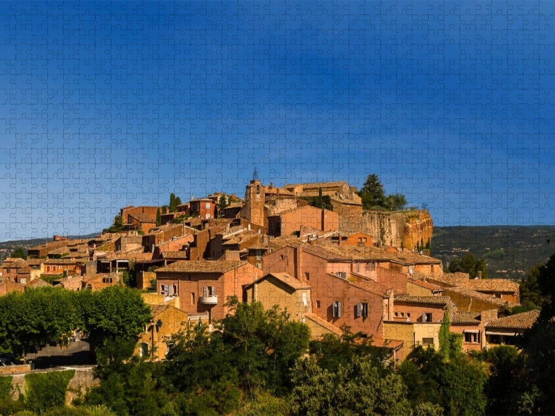 Roussillon - Stadt des Ockers - CALVENDO Foto-Puzzle'
