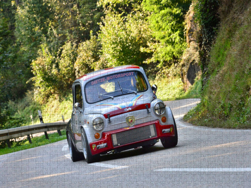 Fiat Abarth 850 TC - 1964 - CALVENDO Foto-Puzzle'