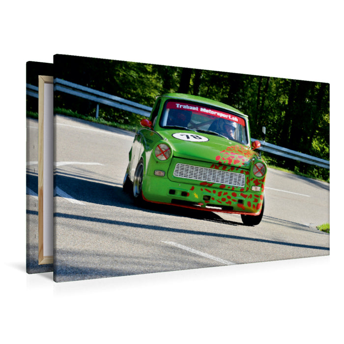 Premium Textil-Leinwand Trabant 601 - 1988