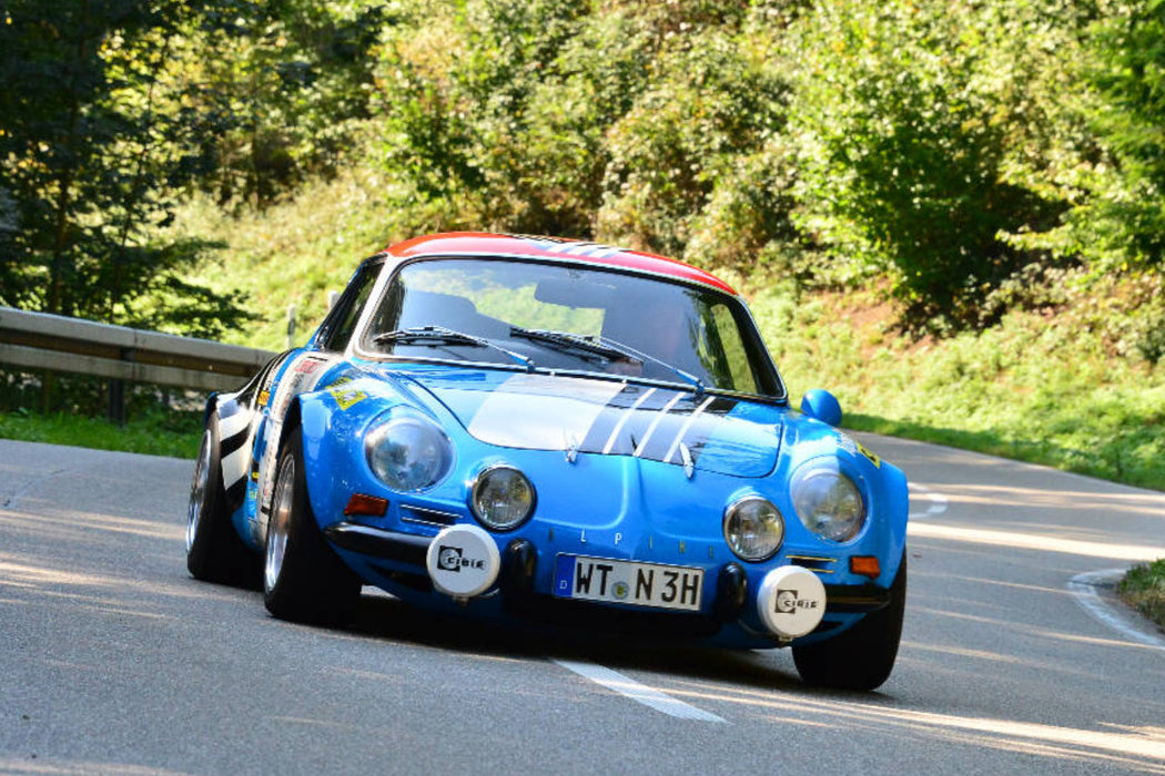 Premium Textil-Leinwand Renault Alpine A110 - 1973