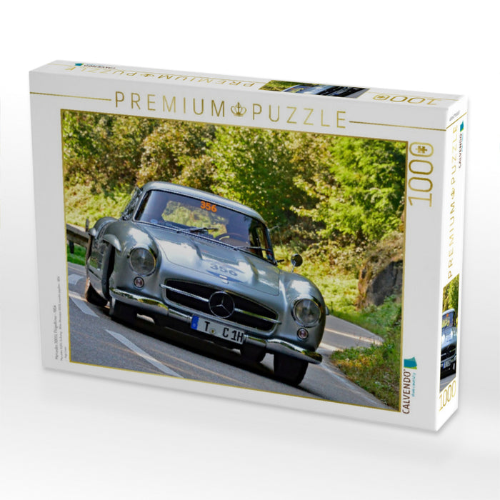 Mercedes 300SL Flügeltürer - 1954 - CALVENDO Foto-Puzzle'