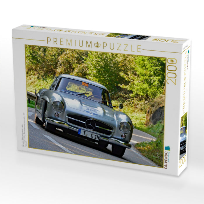 Mercedes 300SL Flügeltürer - 1954 - CALVENDO Foto-Puzzle'