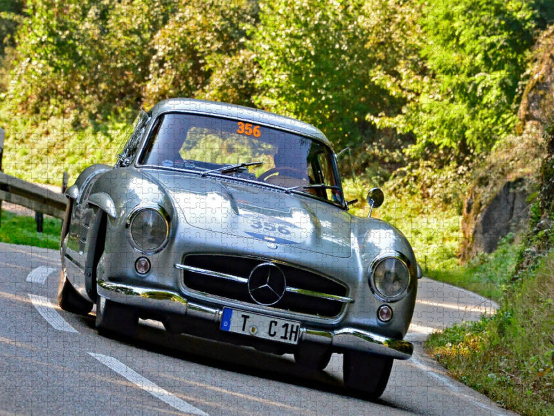 Mercedes 300SL Flügeltürer - 1954 - CALVENDO Foto-Puzzle'