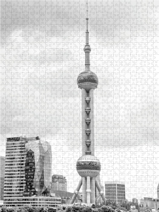 Shanghai landmarks - CALVENDO photo puzzle 