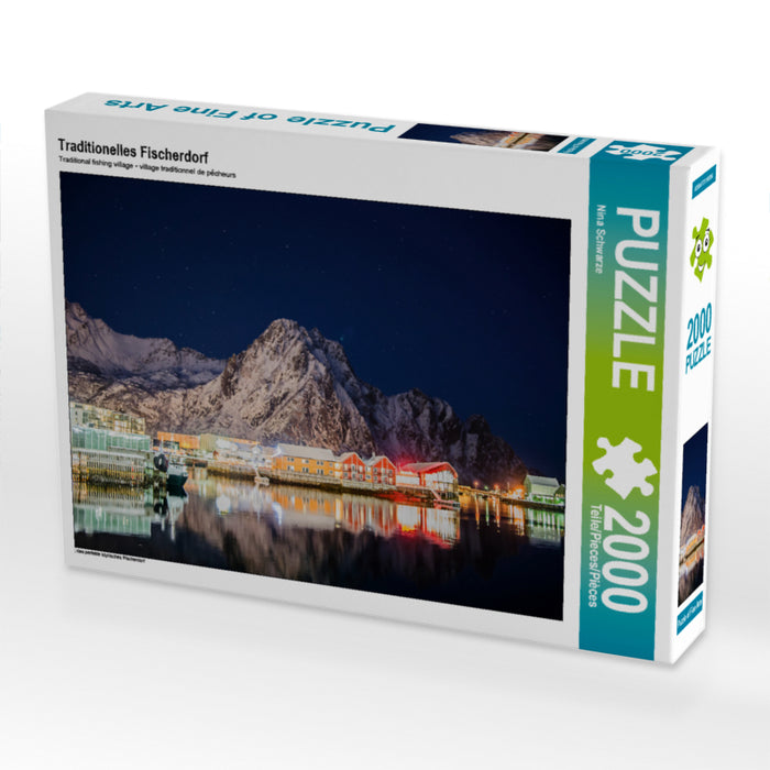 Traditional fishing village - CALVENDO photo puzzle 