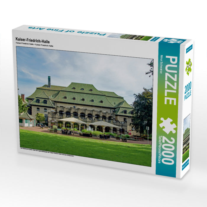 Kaiser-Friedrich-Halle 2000 Teile Puzzle quer - CALVENDO Foto-Puzzle'