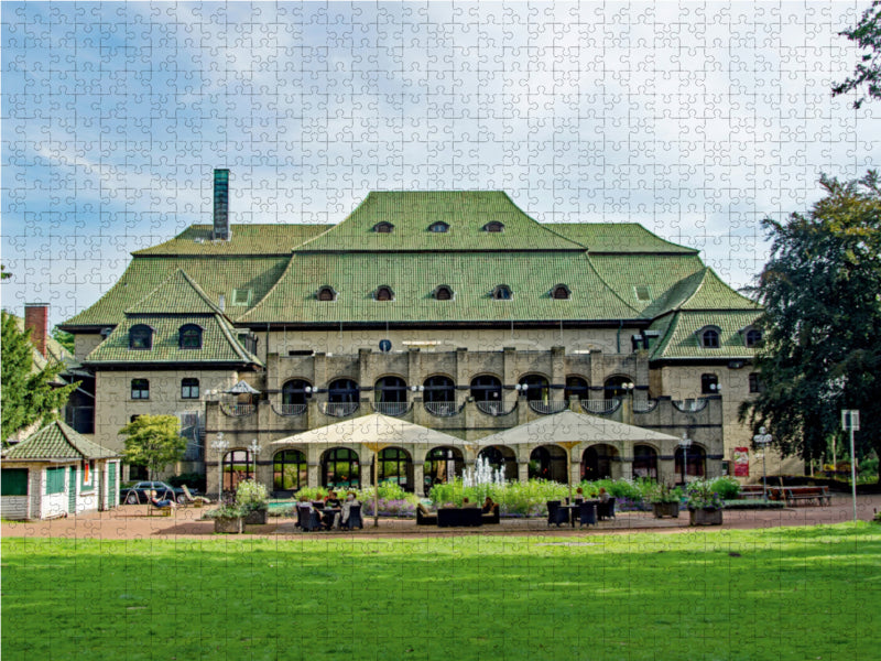 Kaiser-Friedrich-Halle 2000 Teile Puzzle quer - CALVENDO Foto-Puzzle'