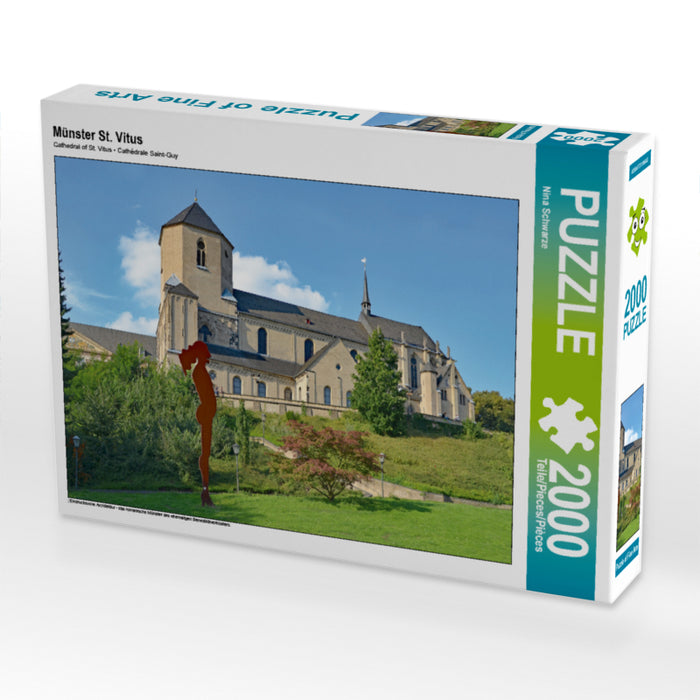 Münster St. Vitus 2000 Teile Puzzle quer - CALVENDO Foto-Puzzle'