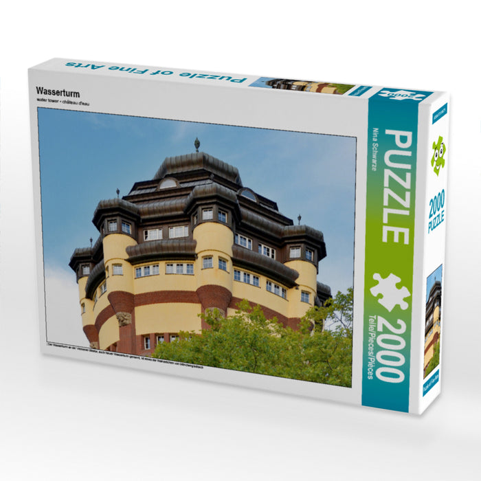 Wasserturm 2000 Teile Puzzle quer - CALVENDO Foto-Puzzle'
