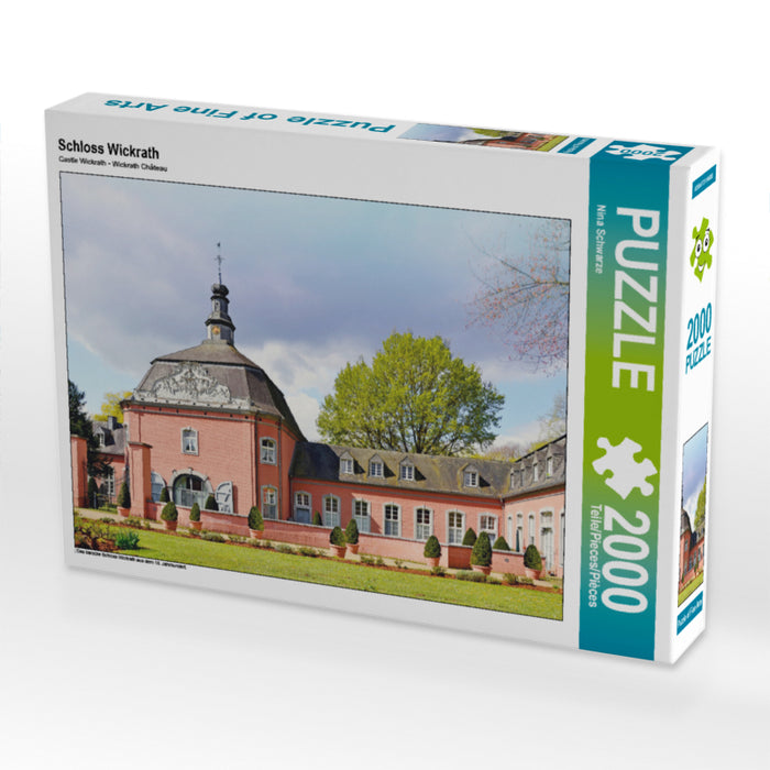 Schloss Wickrath 2000 Teile Puzzle quer - CALVENDO Foto-Puzzle'