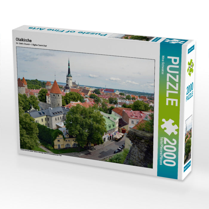 Olaikirche - CALVENDO photo puzzle 