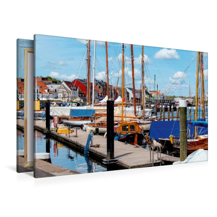 Premium Textil-Leinwand Flensburg