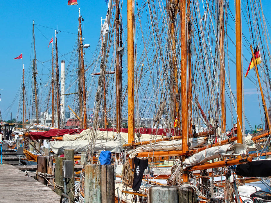 Flensburg, Hafen - CALVENDO Foto-Puzzle'