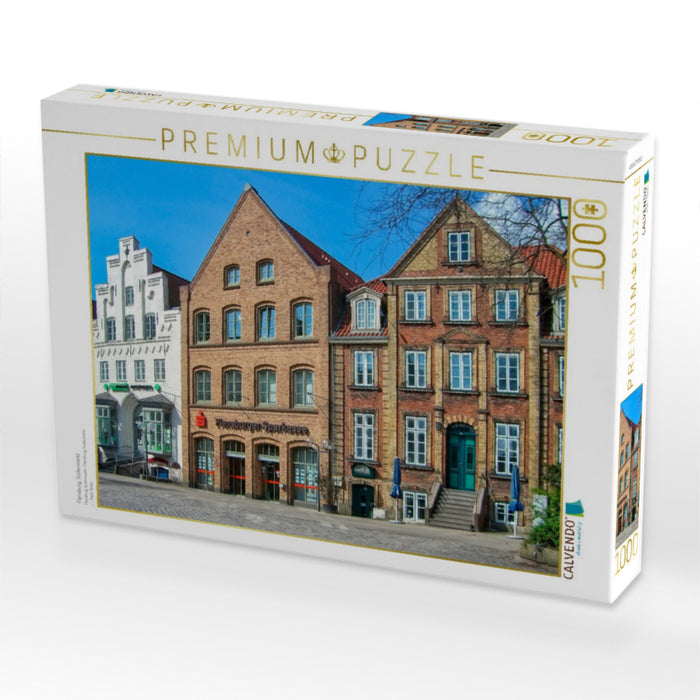 Flensburg, Südermarkt - CALVENDO Foto-Puzzle'