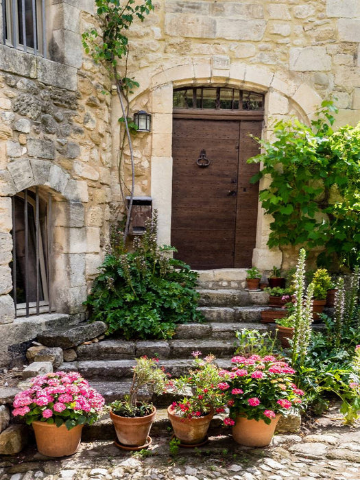 Provence - Eingang in Oppedes le Vieux - CALVENDO Foto-Puzzle'