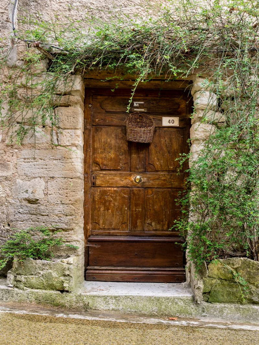 Eingang in Ménerbes - CALVENDO Foto-Puzzle'