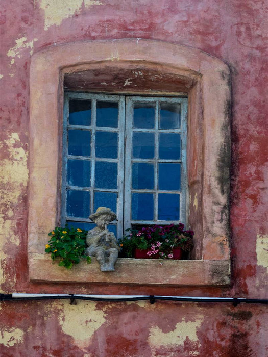 Fenster in Bonnieux - CALVENDO Foto-Puzzle'
