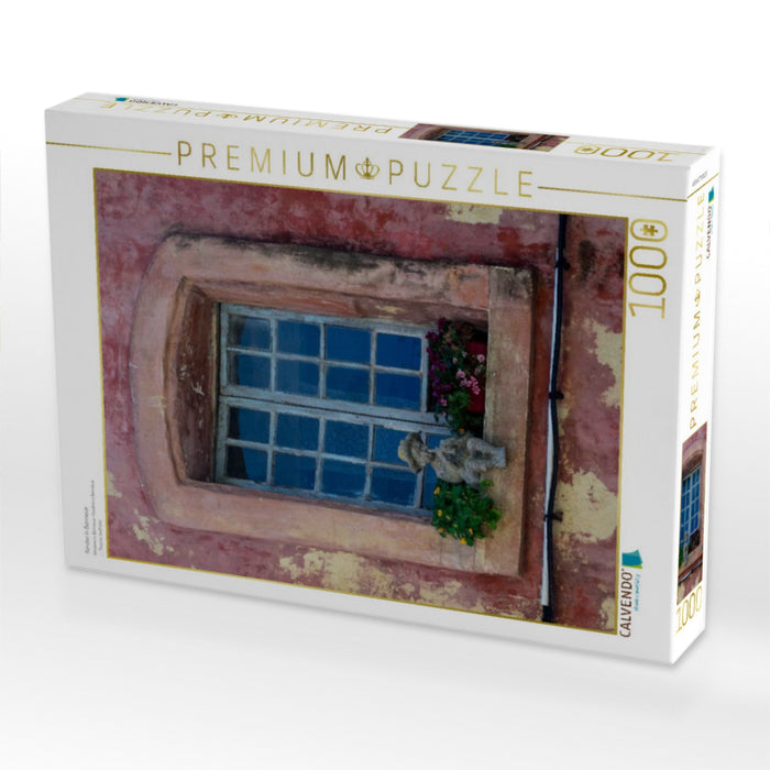 Fenster in Bonnieux - CALVENDO Foto-Puzzle'