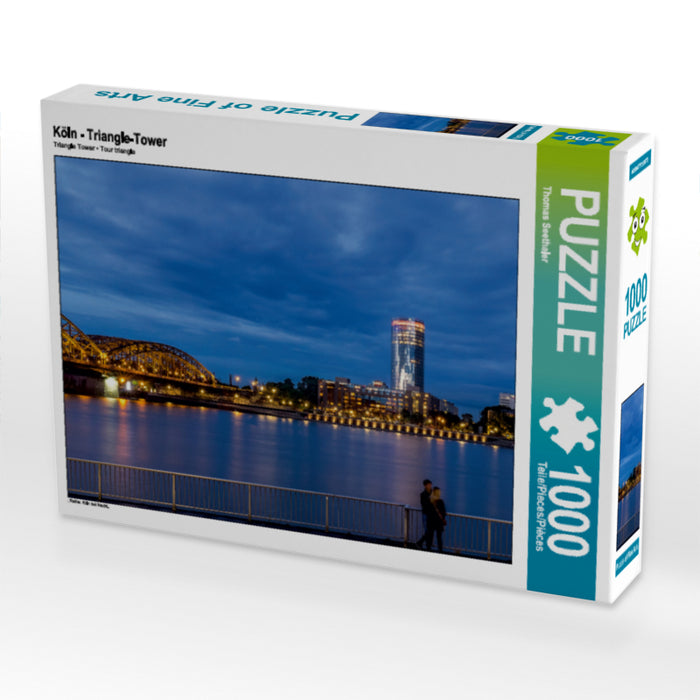 Cologne - Triangle Tower - CALVENDO photo puzzle 