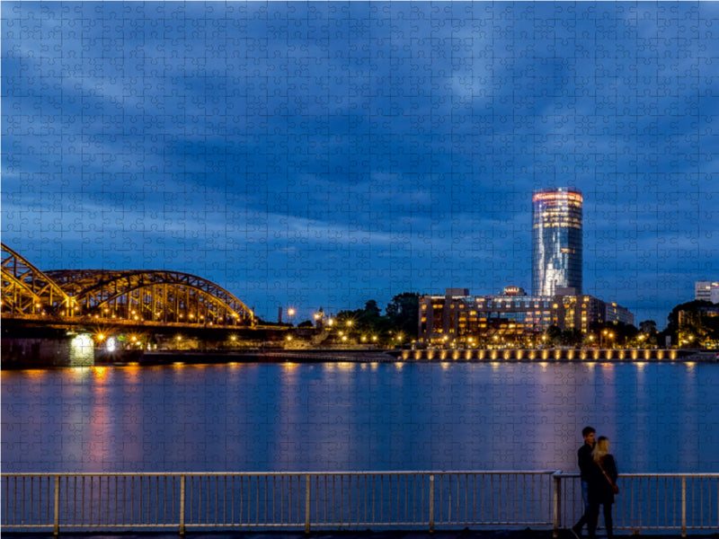 Cologne - Triangle Tower - CALVENDO photo puzzle 