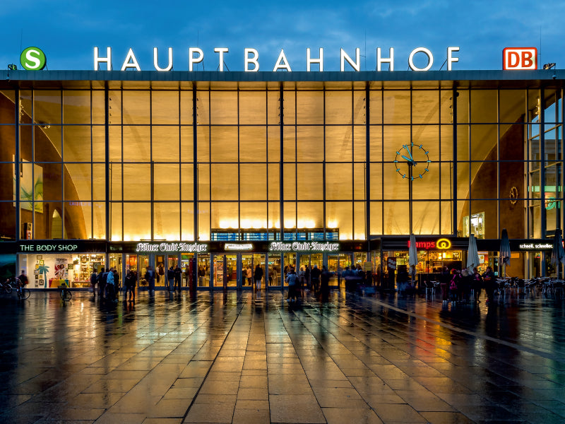 Köln - Hauptbahnhof 1000 Teile Puzzle quer - CALVENDO Foto-Puzzle'