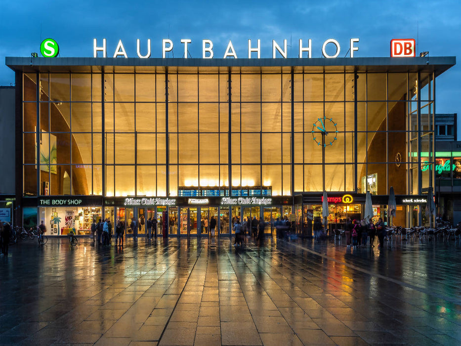 Köln - Hauptbahnhof - CALVENDO Foto-Puzzle'