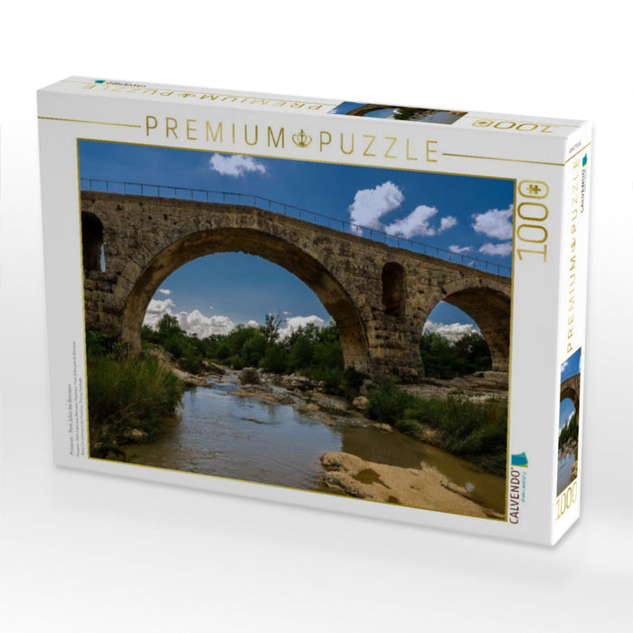 Provence - Pont Julien bei Bonnieux - CALVENDO Foto-Puzzle'