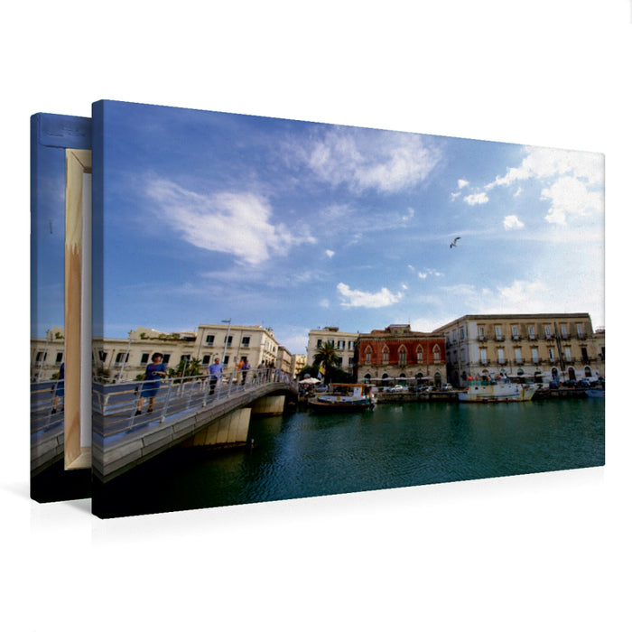 Premium Textil-Leinwand Syracuse