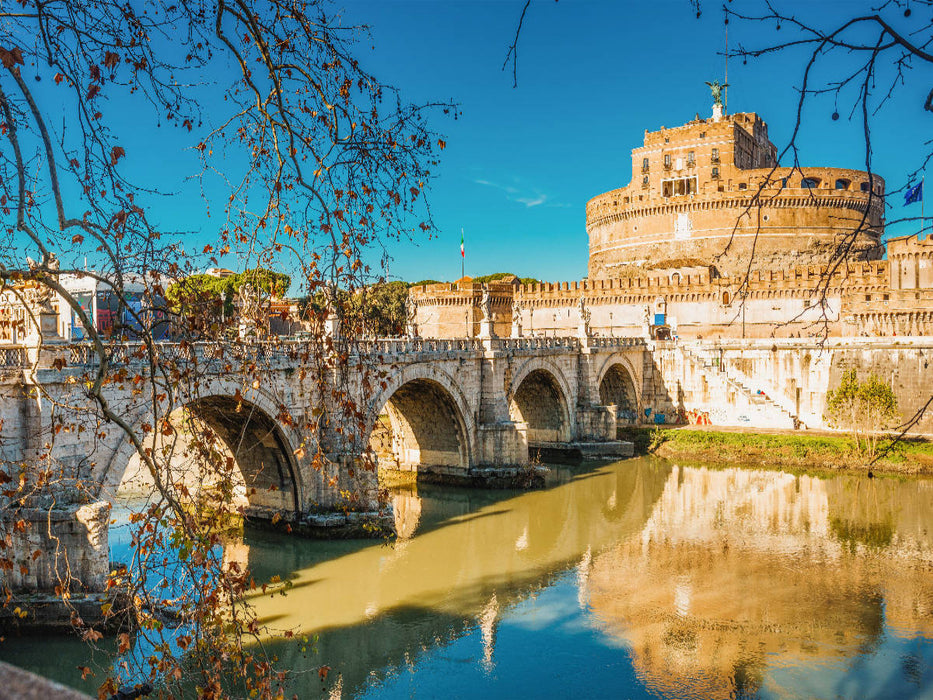 Ponte Sant'Angelo / Rom - CALVENDO Foto-Puzzle'
